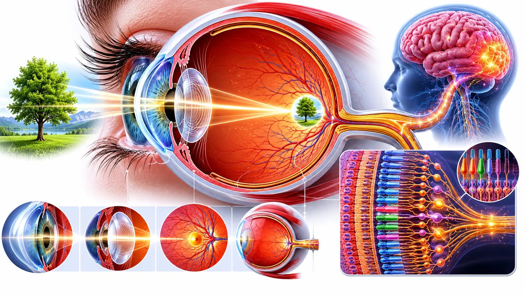 How the Eye Works explanatory diagram