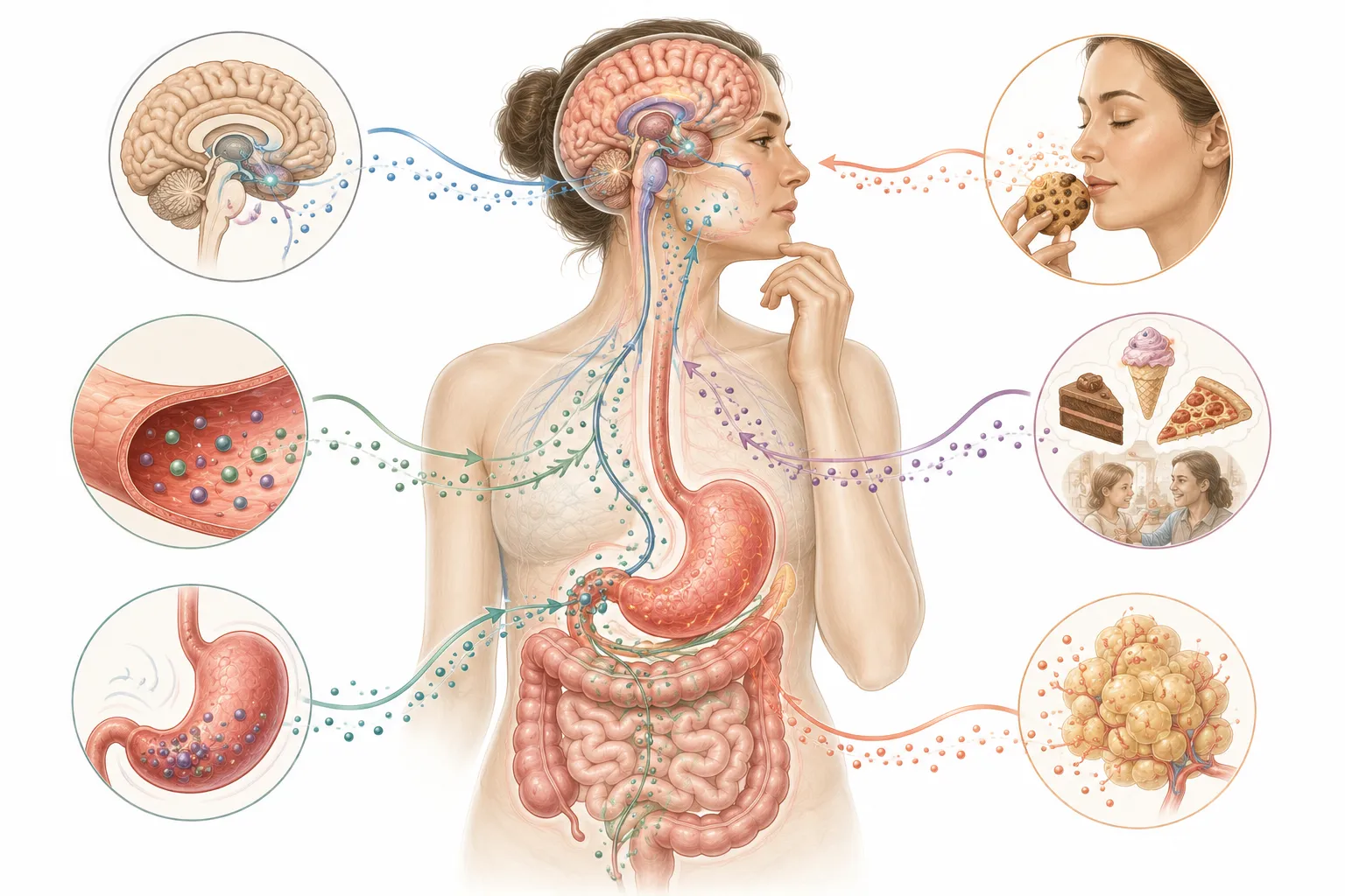 Why Do We Get Cravings? explanatory diagram