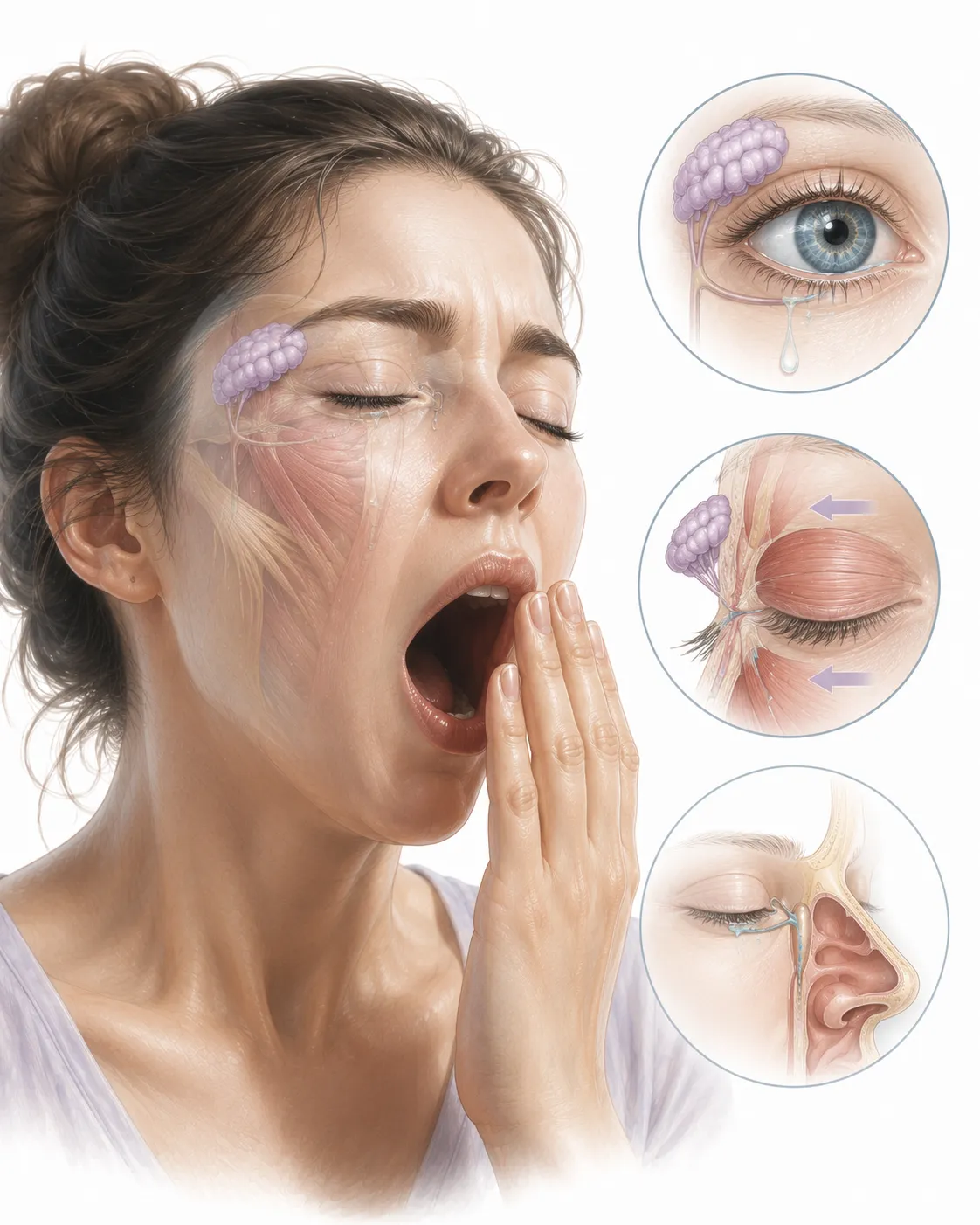 Why Do We Produce Tears When We Yawn? hero image
