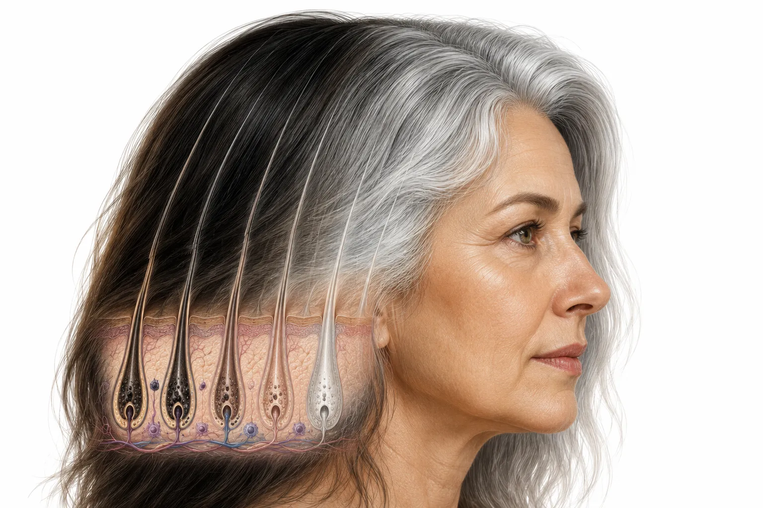 Why Does Hair Turn Gray? hero image