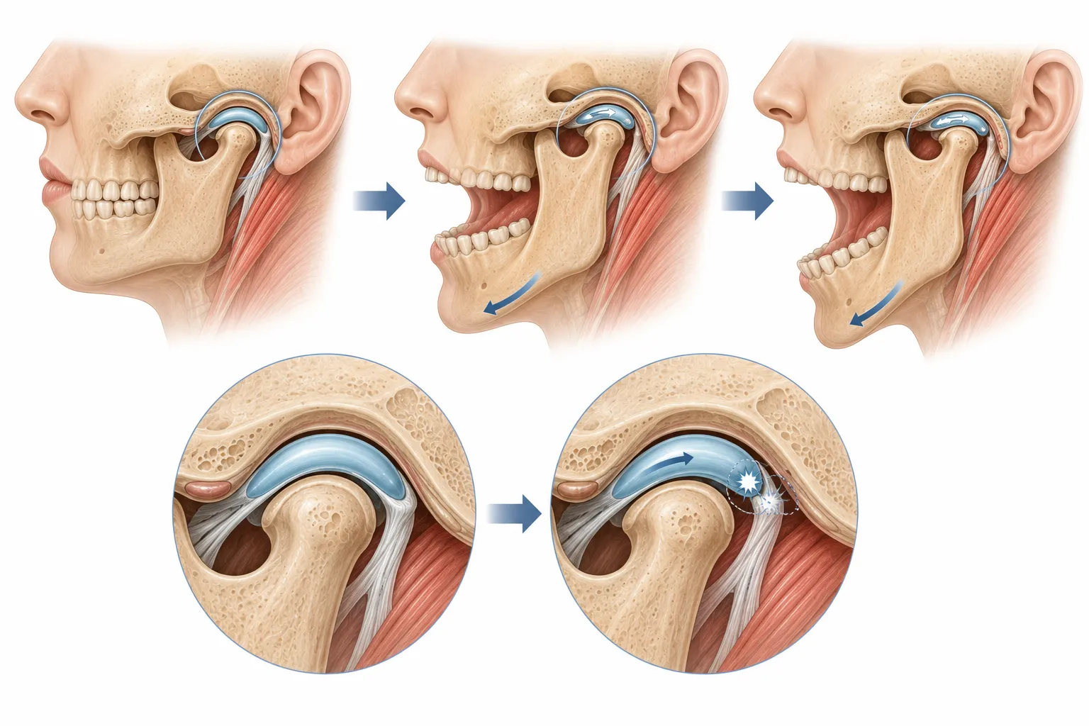 Why Does Your Jaw Click? explanatory diagram