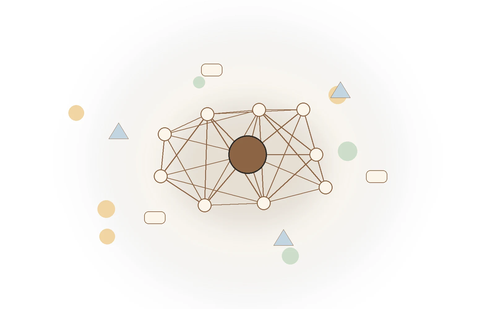 Editorial illustration of a winner standing on a podium while others stand below