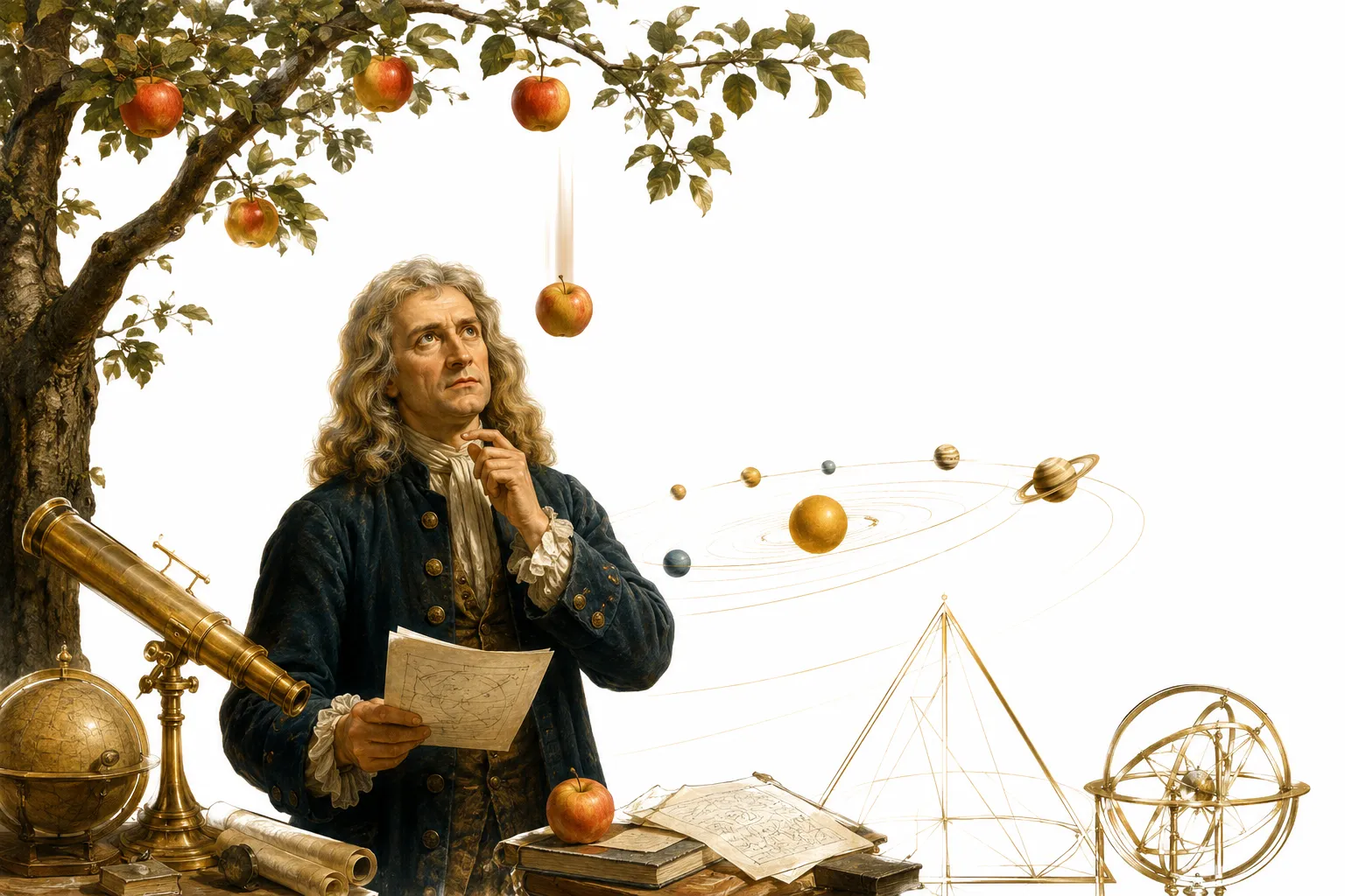 Did Isaac Newton Really Discover Gravity?