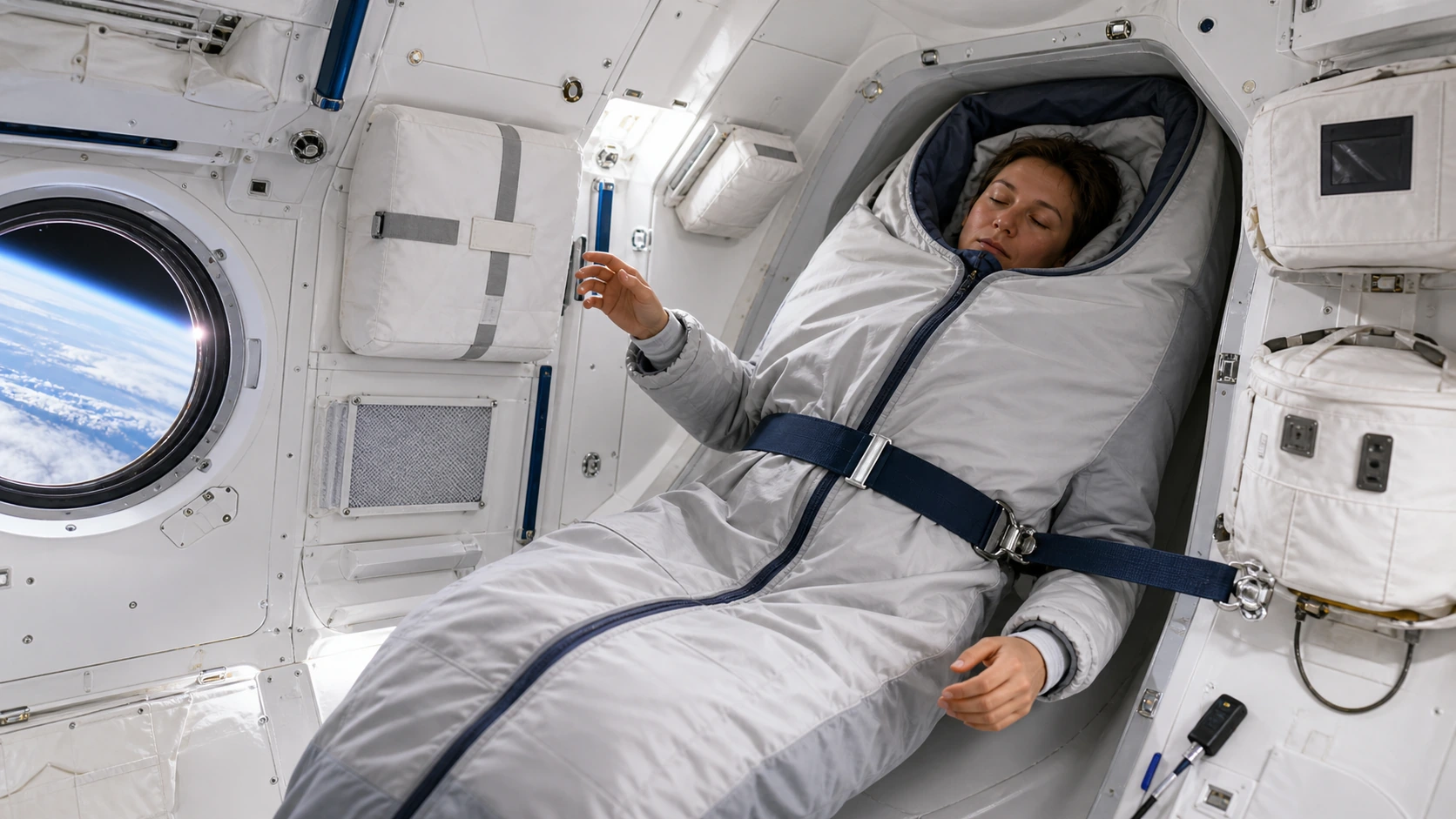 How Do Astronauts Sleep in Space? hero image