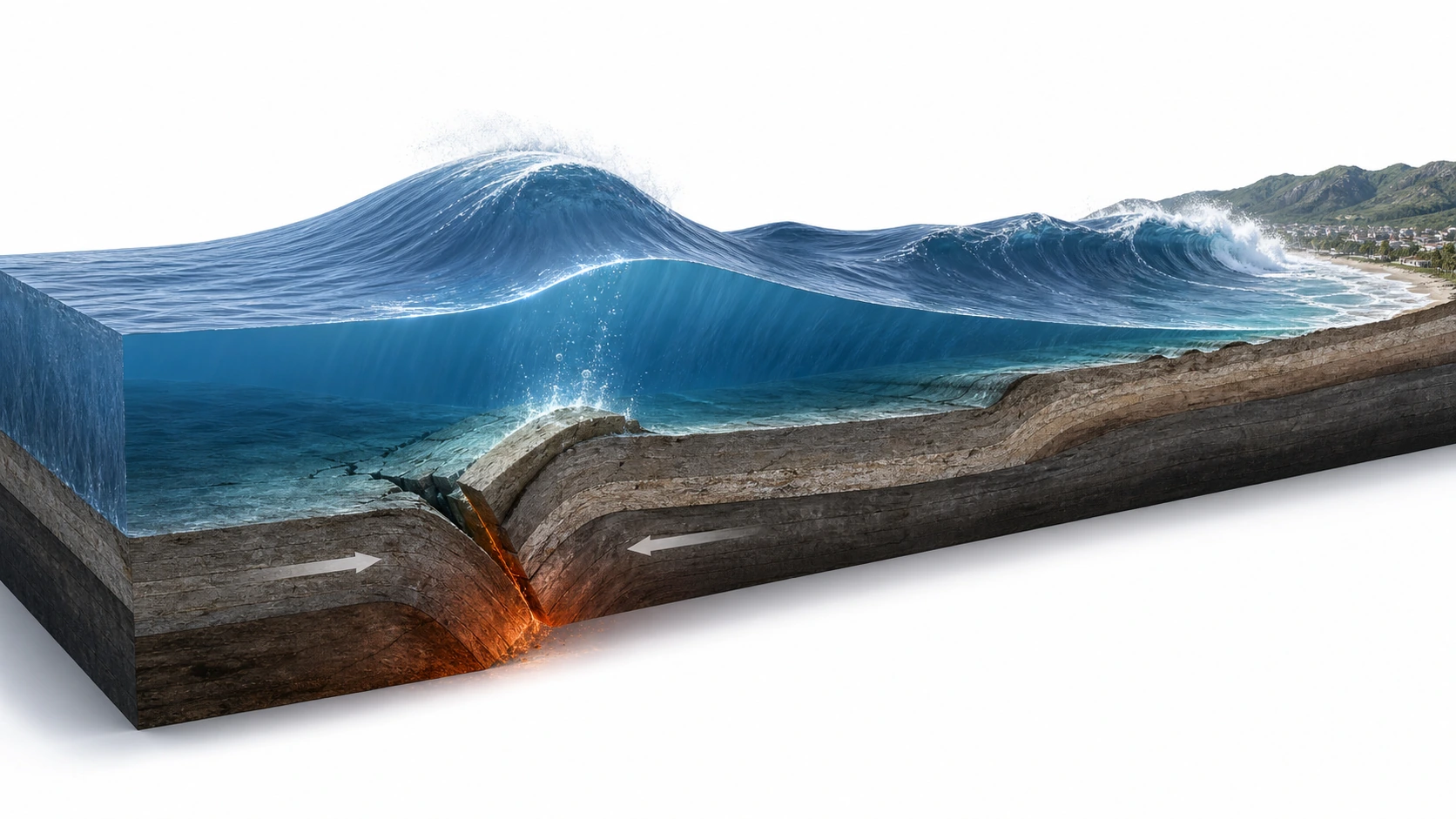 How Do Tsunamis Form? hero image
