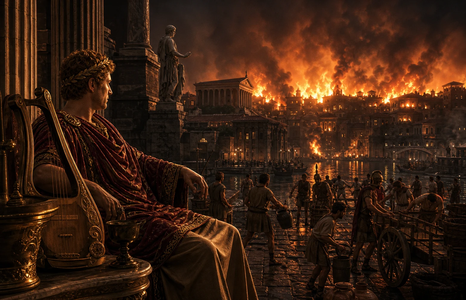 Did Nero Really Fiddle While Rome Burned? hero image