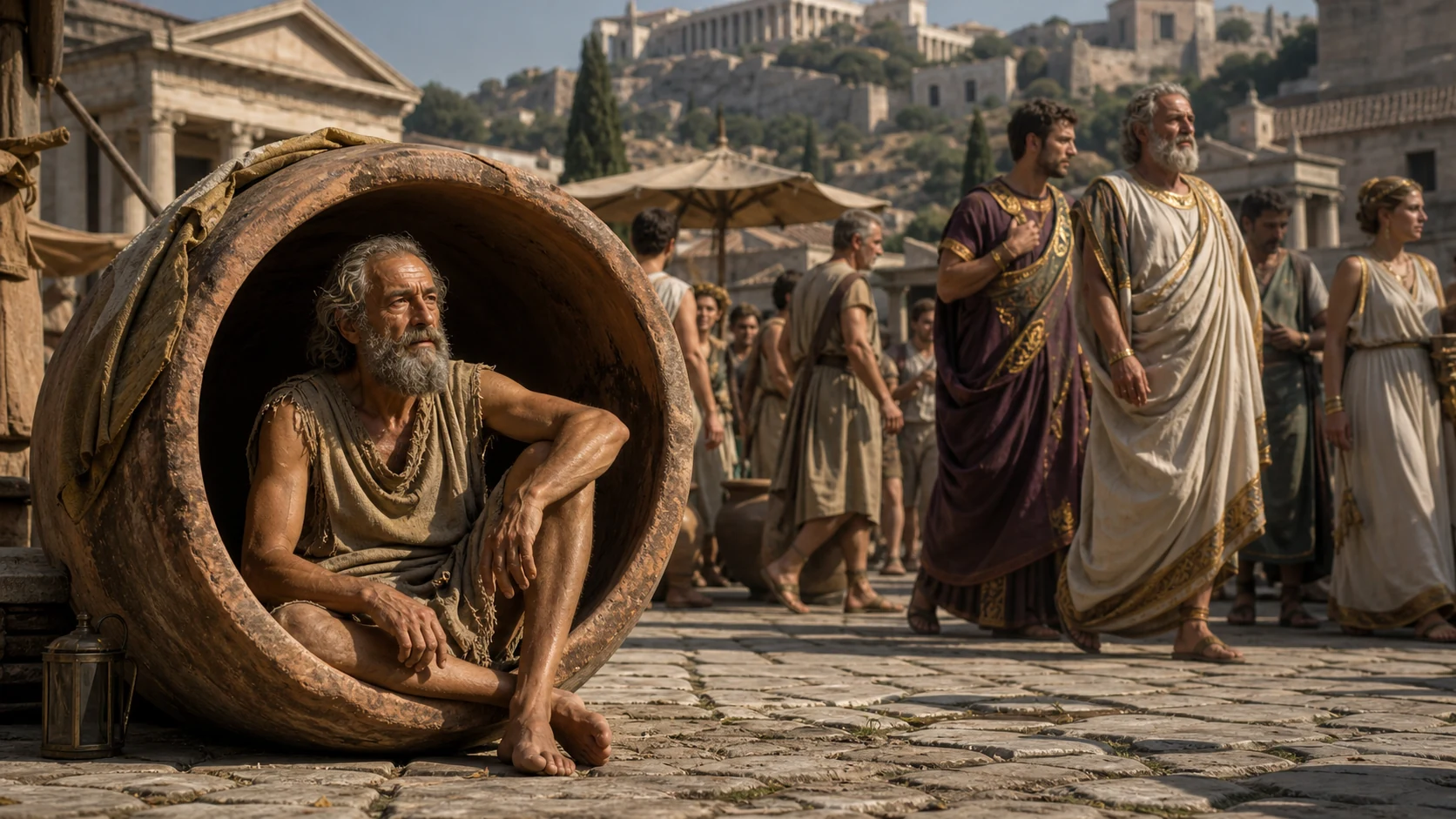 Why Did Diogenes Live in a Barrel? hero image