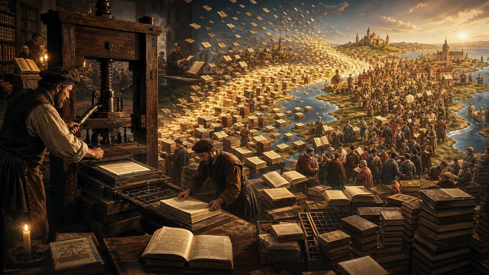 Why Did Human Knowledge Explode After the Printing Press? hero image