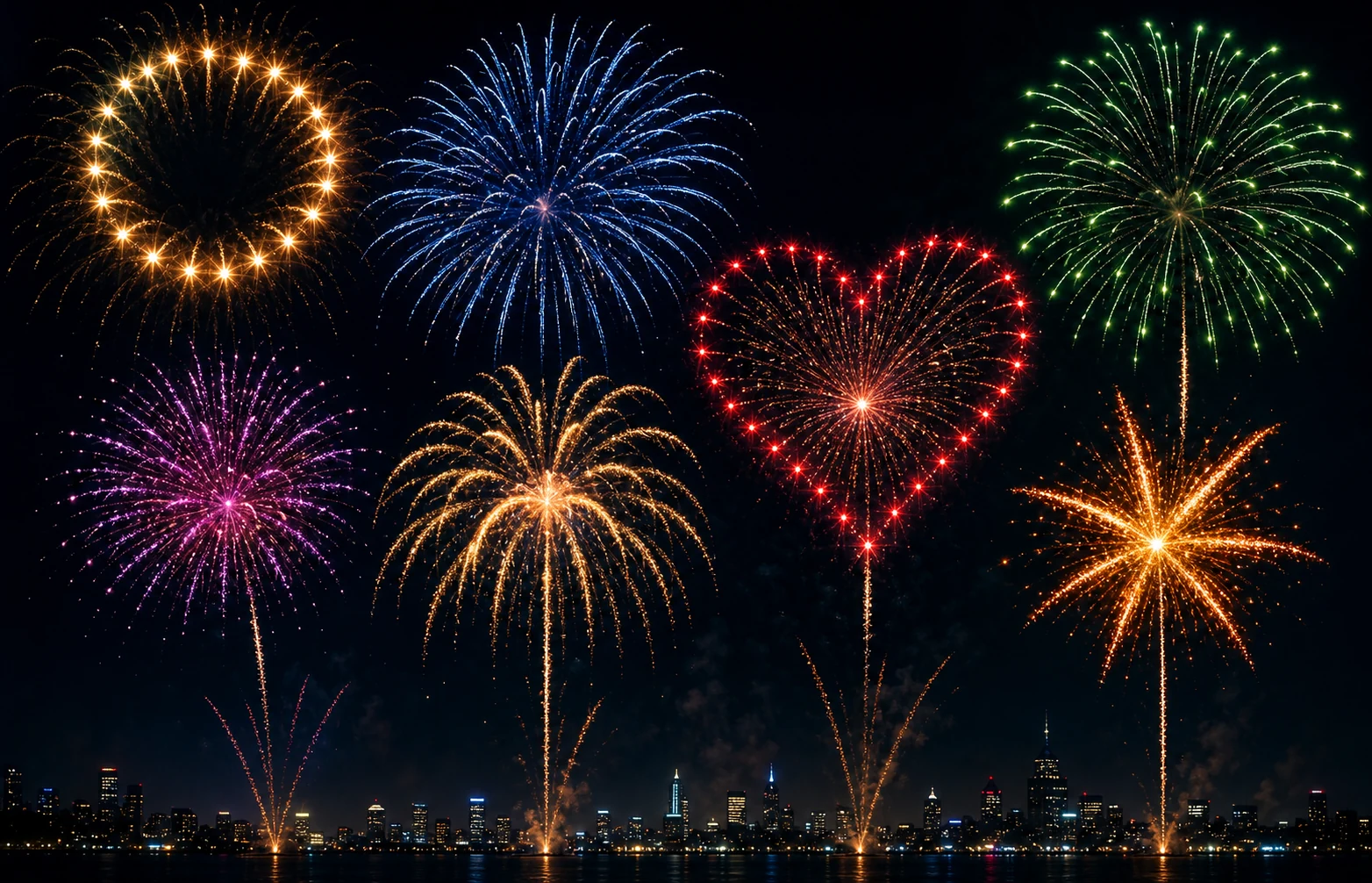 Why Do Fireworks Make Different Shapes? hero image