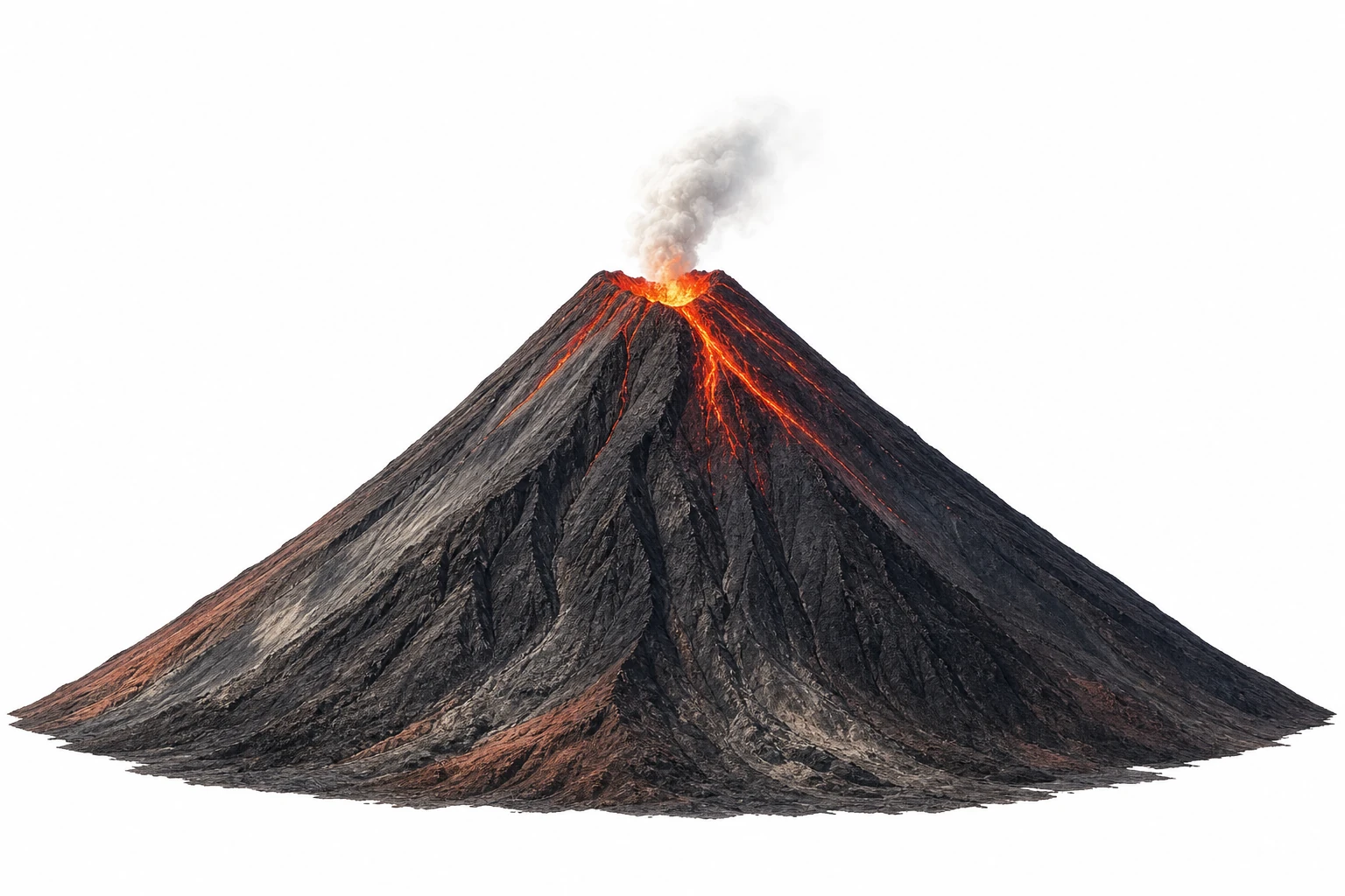 Why Is a Volcano a Cone Shape? hero image