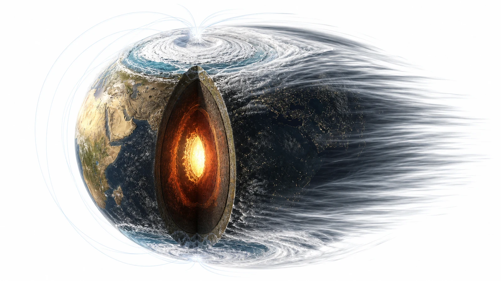 What Happens If Earth Stopped Rotating? explanatory diagram