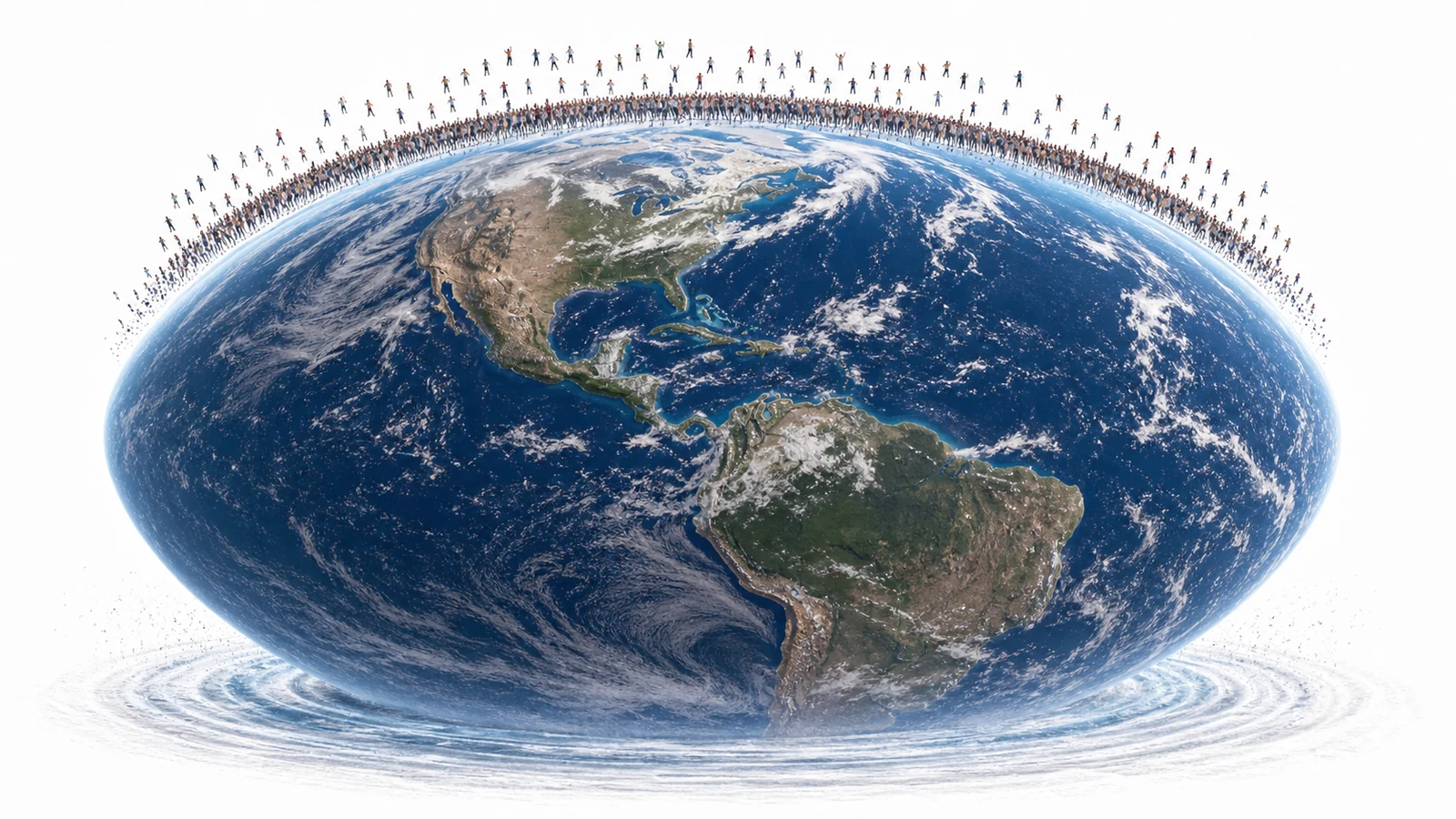 What Happens If Everyone on Earth Jumped at the Same Time? explanatory diagram