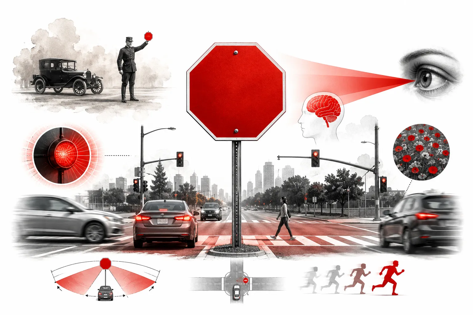 Why Are Stop Signs Red?