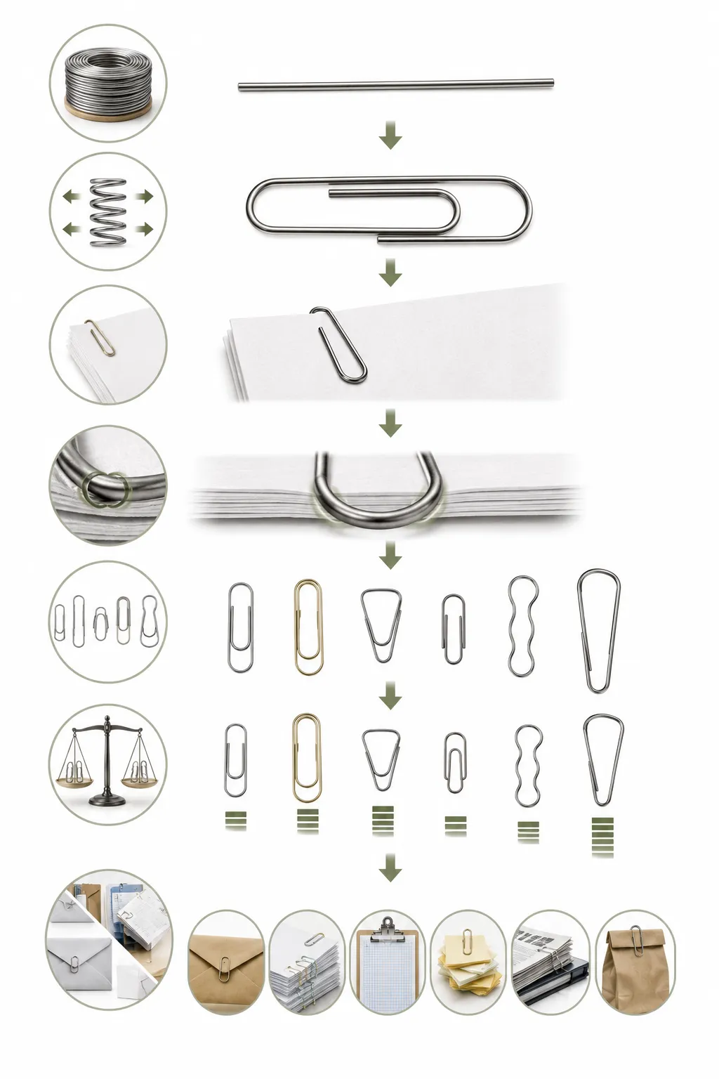 Diagram comparing the wire path and pressure points of a Gem clip vs an Ideal clip