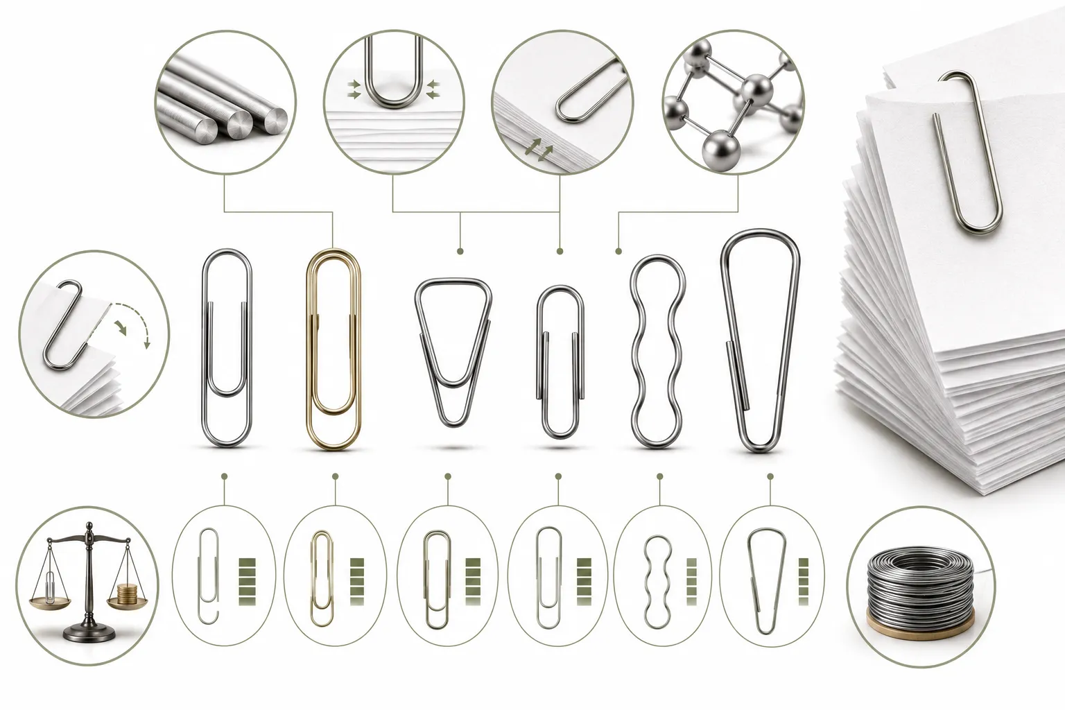 Why Do Paperclips Have Different Shapes?