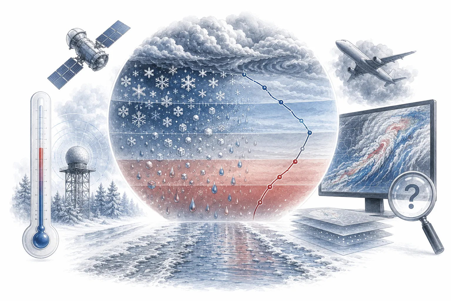 Why Is Wintry Mix Hard to Predict?